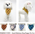5PCS Dog Bandanas with Button - Image 2