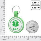 ESA Dog Tag, QR Code Dog Tag, Modifiable Free Pet Online Profile, Scannable QR - Image 4