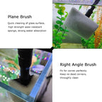 AQUANEAT 6 in 1 Fish Tank Cleaning Tools, Aquarium Cleaner Set - Image 3