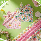 Weewooday 50 Pcs Spring Dog Bandanas Bulk - Image 5