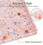 Ptlom Dog Food Mat Anti-Slip Dog Bowl Mats - Image 6