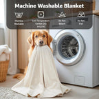 LOOBANI Waterproof Blanket for Bed: Reversible Soft Flannel King Size Bed - Image 8