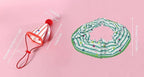 Cat Dog Birthday Bandana Scarf and Party Hat Cute Polka dot and Stripe Bib - Image 2