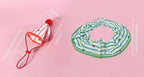 Cat Dog Birthday Bandana Scarf and Party Hat Cute Polka dot and Stripe Bib - Image 2