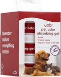 Ubbi Pet Odor Absorbing Eliminator Gel, Smell Removing Solid Lavender Scent Air by Ubbi