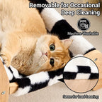 Solid Wood Cat Couch Bed for Indoor Cats, Modern Cat Sofa - Image 5