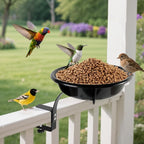 10.6-Inch Bowl Deck Mounted Bird Bath - Image 7
