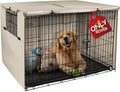 Explore Land 24 inches Dog Crate Cover Heavy Duty Polyester Pet Kennel Sunshade by ExploreLand