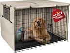 Explore Land 36 inches Dog Crate Cover Heavy Duty Polyester Pet Kennel Sunshade by ExploreLand