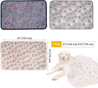 Dono 1 Pack 3 Dog Blankets, Soft Fluffy Fleece Pet Blanket Warm Sleep Mat Paw - Image 4