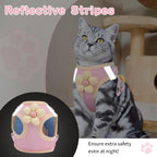 Cat Harness and Leash Set for Walking Escape Proof, Adjustable Kitten Harness - Image 4