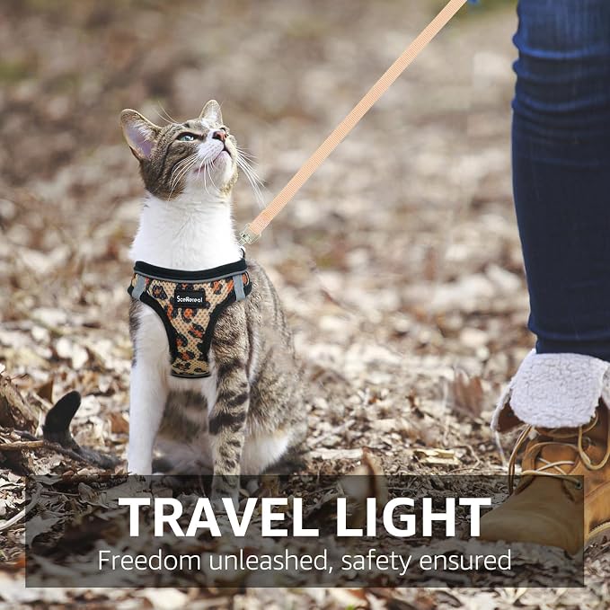 SCENEREAL Cat Harness & Leash Set Escape Proof - Image 7