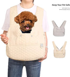 Dog Backpack Carrier for Small Dogs, Cat Carrier Sling, Front Facing Pets Chest - Image 9