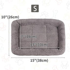 Cat Bed Washable Indoor Cat Cushion Bed, Soft and Cozy Plush Pet Bed-S - Image 5