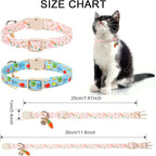 Cat Collar, Easter Chicks & Carrots Cat Collar - Image 4