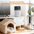 AIRROMI HEPA Air Purifier for Bedroom&Home, Pet Air Purifier for Home Pets - Image 9