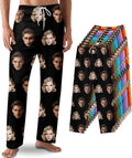 Custom Pajama Pants with Face customized PJ Pants Christmas Valentine gifts by Unknown
