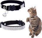 Rhinestone Cat Collar Breakaway by HAMUSN
