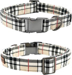 Bow Dog Collar-Plaid Pet Collar Cute Pet Bow Soft Girl or Boy Dog Collars - Image 4