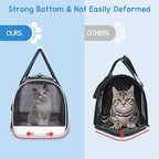 BurgeonNest Cat Carrier for Large Cats 20 lbs, Medium Pet Under 25 lbs - Image 5