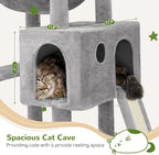 Globlazer Heavy Duty Cat Tree, 70 inch Sturdy Cat Tree - Image 4