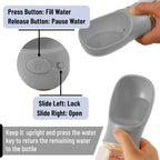 Mr. Pen Portable Dog Water Bottle, 19 oz, Travel Dog Water Bottle Dispenser - Image 2