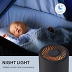 Air Purifiers for Bedroom, FULMINARE H13 True HEPA Air Filter, Quiet Air Cleaner - Image 8