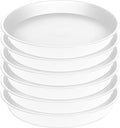 6 Pack of 12 inch Plant Saucer, Heavy Duty Plastic Plant Saucer 12" Round by Bleuhome