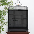 Large Bird Cage Seed Catcher 31 x 118 inches Adjustable Soft Airy Skirt Guard - Image 6