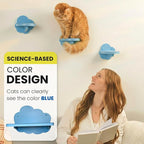 Cat Wall Shelves for Large Cats – 4-Piece Wall Mounted Cat Furniture Set - Image 4