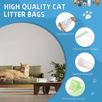 20 Count Cat Litter Box Liners Bag Compatible - Image 5