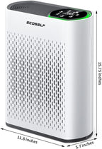 Smart Air Purifiers for Large Room, Cleans 2, 400 ft² in 30 Mins, 3-Stage True - Image 9