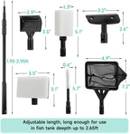 hygger 6-in-1 Aquarium Cleaning Tools, 6 Clean Heads - Image 5