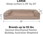 Furhaven Orthopedic Dog Bed for Large/Medium Dogs w/ Removable Bolsters & - Image 2