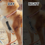 YUEPET Dog Safety Collar Clips 2 Pack Adjustable Prong Backup Clips Reflective - Image 5