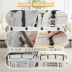 PJYuCien Dog Playpen Mesh Top Cover, Fits 36 Inch 4 Panels Regular Square - Image 2