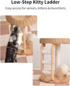 Wood Cat Tree for Large Cats, Modern Cat Tree Tower - Image 5