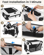 Extra Large Cat Carrier for 2 Cats - Image 7