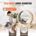 VEVOR Cat Exercise Wheel, Large Treadmill Wheel - Image 4