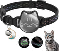 Waterproof Airtag Cat Collar, Breakaway Cat Airtag Collar by typecase