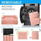Wn's Day Luxurious Dog Couch Bed, Washable Calming Dog Couch Cover, Removable - Image 6