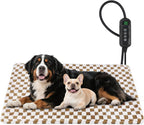 MIXJOY Heated Dog Bed, Waterproof Electric Dog Cat Heating Pad by MIXJOY