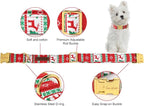 Unique style paws Christmas Dog Collar Metal Buckle Christmas Tree Puppy Collar - Image 2