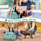 PetAmi Small Dog Purse Carrier, Soft-Sided Pet Carrier Bag - Image 7