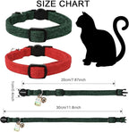 Cat Collar, 2 Pack Holiday Cat Collars Breakaway - Image 4