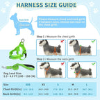 SlowTon No Pull Small Dog Harness and Leash Set, Puppy Soft Vest Harness Neck & - Image 5
