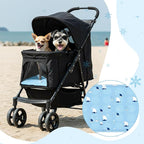 Nuanchu Dog Stroller Cooling Mat Waterproof Outdoor Pet Cooling Mat Washable - Image 4