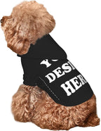 Dog Clothes, Custom Dog Hooded Sweatshirt, Personalized Pet Costume Robe Shirt - Image 6