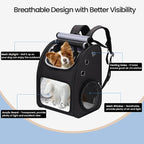 Cat Backpack Carrier, Expandable Pet Carrier Backpack - Image 5