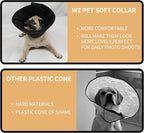 Adjustable Dog Cat Cone, Soft Recovery Cat Cone Collar, Dog Protective Collar - Image 4